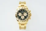 Rolex Daytona Watch – Gold with Black Dial – Limited Stock