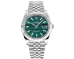 Rolex Datejust 41 Custom Malachite Dial Green Watch