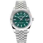 Rolex Datejust 41 Custom Malachite Dial Green Watch