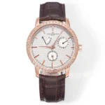Vacheron Constantin Traditionnelle 83520/000R-9909 – Rose Gold, Brown Leather Strap, Multi-Function Dial