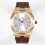Vacheron Constantin Overseas – Rose Gold Case, Brown Strap, Interchangeable Band System
