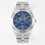 Vacheron Constantin Overseas 4300V Perpetual Calendar Watch – Blue Dial, Stainless Steel Bracelet, Best