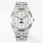 Vacheron Constantin Overseas 4300V Perpetual Calendar Watch – Silver Dial, Stainless Steel Bracelet, Best