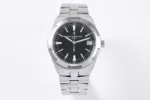 Vacheron Constantin Overseas 4500V Series – Silver Stainless Steel with Black Dial, Automatic Movement Quality