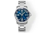 Longines Conquest Blue Dial Steel Watch