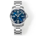 Longines Conquest Blue Dial Steel Watch