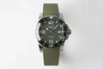 Longines Conquest Green Diver Watch