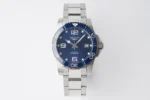 Longines Conquest Blue Dial Stainless Steel