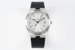 Vacheron Constantin Overseas 4500V Series – Silver Dial, Black Rubber Strap, Luxury Steel – Quality