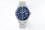 TAG Heuer – Blue Dial, Stainless Steel, Automatic Movement, Waterproof 100m
