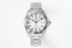 TAG Heuer Super Aquaracer – Silver Stainless Steel, White Dial, Formal Casual