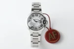 Cartier Ballon Bleu 33mm Silver Watch