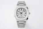 Patek Philippe 5980 Silver Chronograph