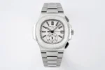 Patek Philippe Nautilus 5980 Silver Chronograph – Watch & Excellence