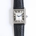 Cartier Tank MK3 Black Leather - Image 9