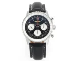 Breitling Navitimer 1 B01 Chronograph Black Leather