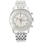 Navitimer Chronograph Silver Stainless Steel – Breitling