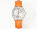 Breitling Navitimer Automatic Orange Leather