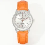 Breitling Navitimer Automatic Orange Leather