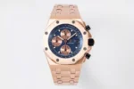 Audemars Piguet Royal Oak Offshore Rose Gold Blue Dial Chronograph