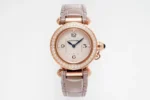 Cartier Pasha de Cartier Watch Rose Gold Leather