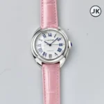 Cartier Cle de Cartier Automatic Pink Leather