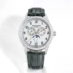 Patek Philippe Complications 4947R White Dial Leather Watch