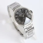 Cartier Ballon Bleu 40mm Steel Watch Black - Image 2