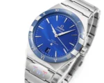 Omega Constellation 41mm Blue Dial Steel - Image 2