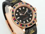 Rolex Yacht-Master Rose Gold Black Rubber - Image 2