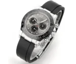 Rolex Daytona 4130 – Black Rubber Strap, Panda Dial, Ultra-Thin Case by Official Store - Image 2