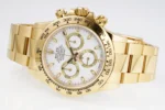 Rolex Daytona 4130 Gold Full Gold Chronograph Watch – Swiss A-Grade Watches Quality - Image 2