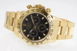 Rolex Daytona 4130 – Gold with Black Dial - Image 2