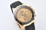 Rolex Daytona 116518 Champagne Dial – Full Gold with Black Rubber Strap - Image 2