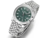 Rolex Datejust 41mm Green Dial Stainless Steel Oyster Bracelet - Image 2