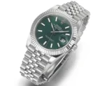Rolex Datejust 41mm Green Dial Stainless Steel Jubilee Bracelet - Image 2