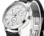 Vacheron Constantin Traditionnelle 83520/000R-9909 – Silver Dial, Black Leather Strap, Multi-Function Automatic Quality - Image 2