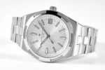 Vacheron Constantin Overseas – Silver Dial, Black Rubber Strap, 41mm Stainless Steel Case - Image 2