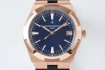 Vacheron Constantin Overseas 4500V Series – Rose Gold Case, Blue Dial, Rubber Strap - Image 2