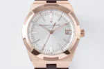 Vacheron Constantin Overseas 4500V Series – Rose Gold Case, Brown Rubber Strap, Luxury Automatic – Quality - Image 2