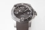 Longines Conquest Grey Dial Rubber Strap - Image 2