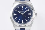 Vacheron Constantin Overseas 4500V Series – Blue Dial, Rubber Strap, Luxury Steel – Quality - Image 2