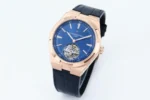 Vacheron Constantin Overseas Tourbillon – Rose Gold Case, Blue Dial, Leather Strap Best - Image 2