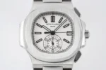 Patek Philippe Nautilus 5980 Silver Chronograph – Watch & Excellence - Image 2