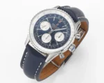 Breitling Navitimer 1 B01 Chronograph Blue Leather - Image 2