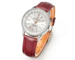 Breitling Navitimer Automatic Silver Red Leather - Image 2