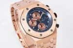 Audemars Piguet Royal Oak Offshore Rose Gold Blue Dial Chronograph - Image 2