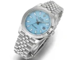 Rolex Datejust with Blue Dial, Oyster Perpetual Movement - Image 2