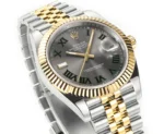 Rolex Datejust 41mm Watch – Two-Tone Steel and Gold with Grey Dial - Image 3