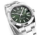 Rolex Datejust 41mm Green Fluted Bezel - Image 3